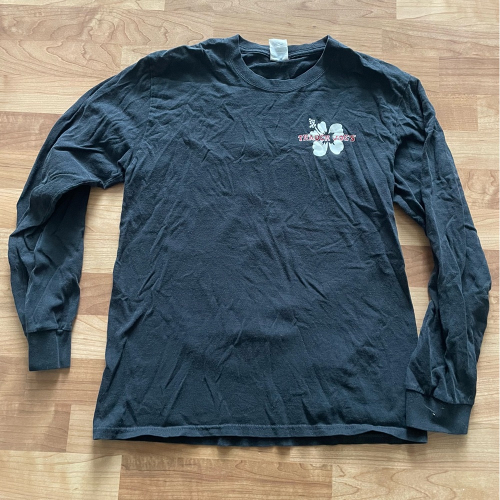 Trader Joe’s Black Long Sleeve Shirt